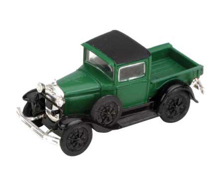 Athearn HO-Scale Model A Pickup (Dark Green)