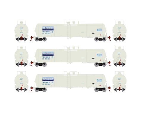 Athearn HO RTR 30,000 Gal Ethanol Tank, TEIX/White #1 (3)