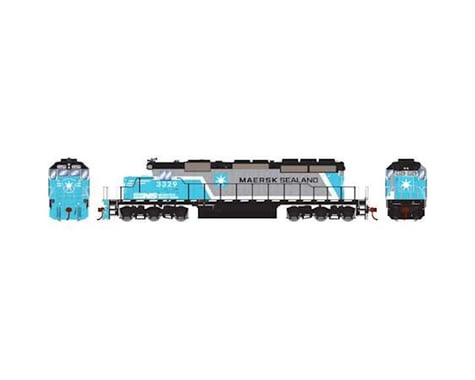 Athearn HO RTR SD40-2 w/DCC & Sound, NS/Maersk #3329
