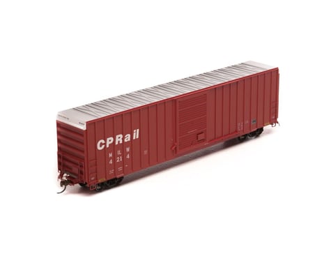 Athearn HO RTR FMC 60' Hi-Cube Ex-Post Box, CPR/Red #4214
