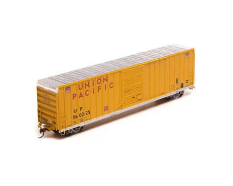 Athearn HO RTR FMC 60' Hi-Cube EP Box, UP/Yellow #560225