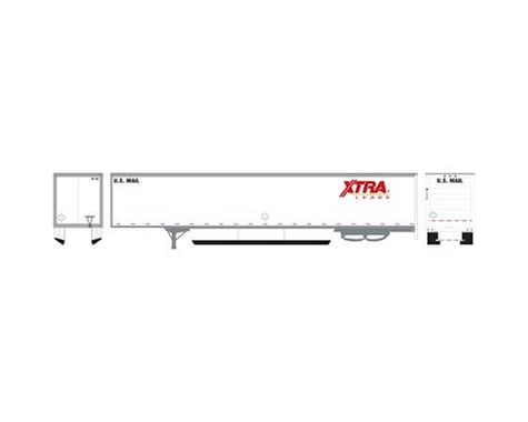 Athearn HO RTR 53' Wabash Duraplate Trailer, XTRA #M138