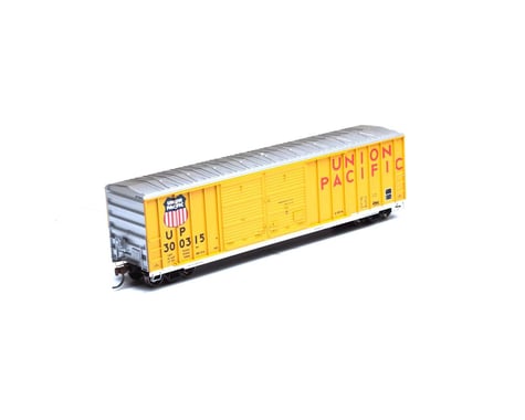 Athearn HO RTR 50' FMC Offset Double Door Box, UP #300315