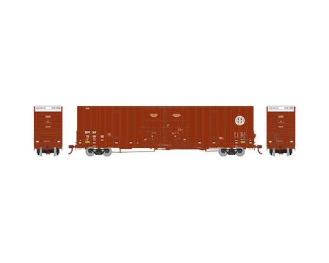 Athearn HO RTR 60' Gunderson DD HC Box, BNSF/Railway #2