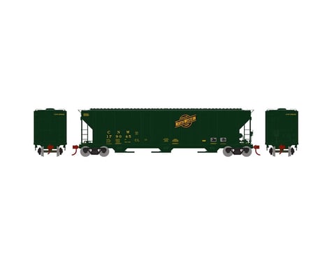 Athearn HO RTR FMC 4700 Covered Hopper, C&NW #179045
