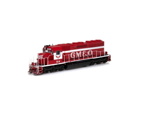 Athearn HO RTR SD40, GM&O/Red & White #914
