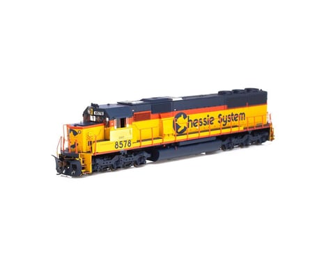 Athearn HO RTR SD50 w/DCC & Sound,CSX/Chessie Patched#8578