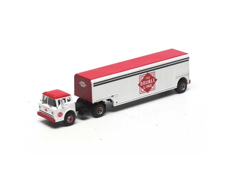 Athearn HO Ford C w/Beverage Trailer, Double Line Soda