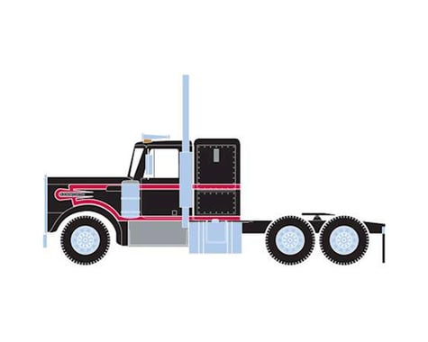 Athearn HO RTR Kenworth Tractor, Black/Red