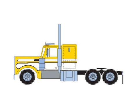 Athearn HO RTR Kenworth Tractor, Yellow/White