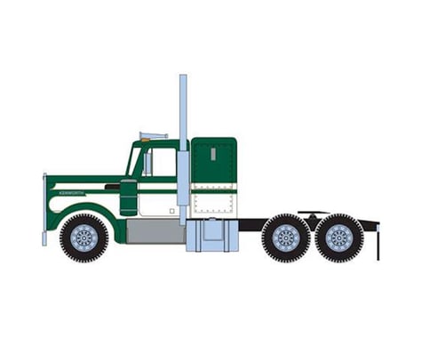 Athearn HO RTR Kenworth Tractor, Green/White