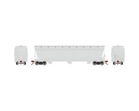 Athearn HO ACF 4600 3-Bay Centerflow Hopper, Undecorated