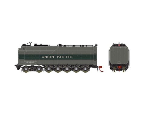 Athearn HO Steam Tender Oil, UP/Two-Tone Grey/Silver