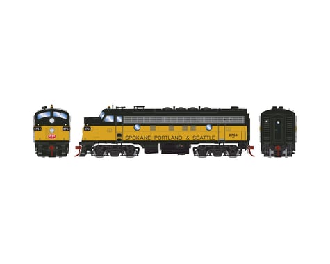 Athearn HO F7A, BN/SP&S Patch/Passenger #9754