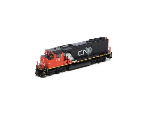 Athearn HO GP40-2L , CN/North America #9551