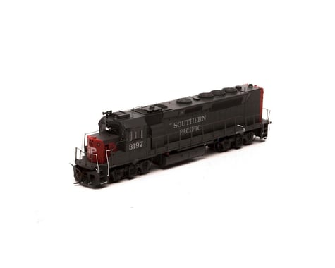 Athearn HO GP40P-2, SP Grey & Red #3197