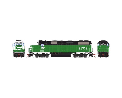 Athearn HO GP39-2 PHllb w/DCC & Sound, BN/White Face #2702