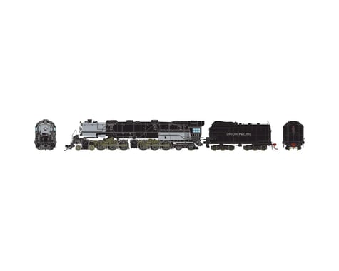 Athearn HO 4-6-6-4 w/DCC &SND Coal/Rck,UP CSA-1 Class#3707