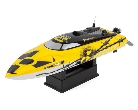 Atomik RC Barbwire 2 RTR Brushless Racing Boat w/2.4GHz Radio