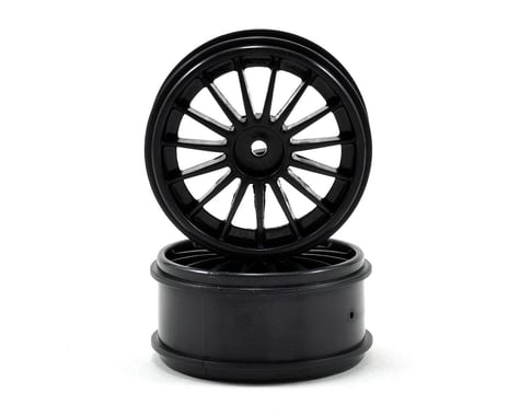 Atomik RC 1/18 Rally Car Wheel Set (2) (Black)