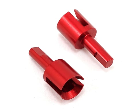Atomik RC Aluminum Differential Outdrive Set (Red)