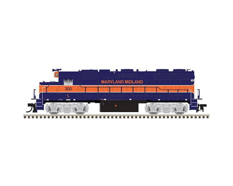Atlas Railroad HO GP38 w/DCC & Sound, Maryland Midland #300