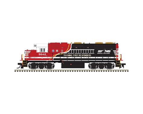 Atlas Railroad HO GP38 w/DCC & Sound, NS/First Responders #5642