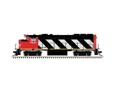 Atlas Railroad HO GP40-2W, CN/Zebra Stripes #9670