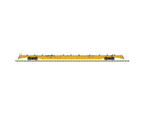 Atlas Railroad HO 89' F89-J Flat, TTX/2000's/Yellow #601848