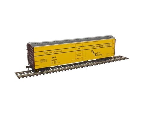 Atlas Railroad HO 50' Postwar Plug Door Box, FGE/N&W #292412