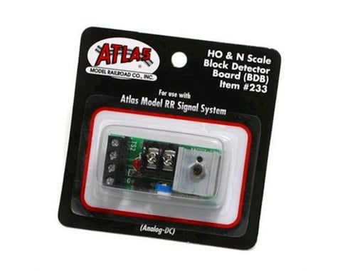 Atlas Railroad HO/N Analog Block Detector