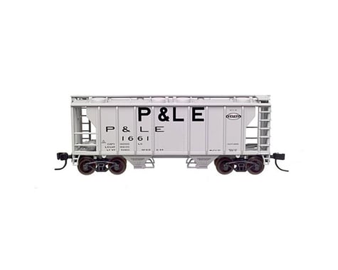Atlas Railroad N RTR PS-2 2-Bay Covered Hopper, P&LE #1664