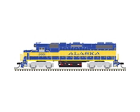 Atlas Railroad N GP38-2 w/DCC & Sound, Undecorated/Dynamic Brakes