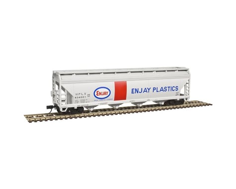 Atlas Railroad N Trainman5250Covered Hopper,Enjay Plastics#834068