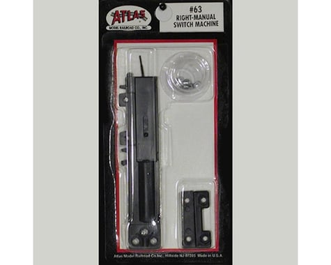 Atlas Railroad HO Code 100 Manual Right-Hand Switch Machine
