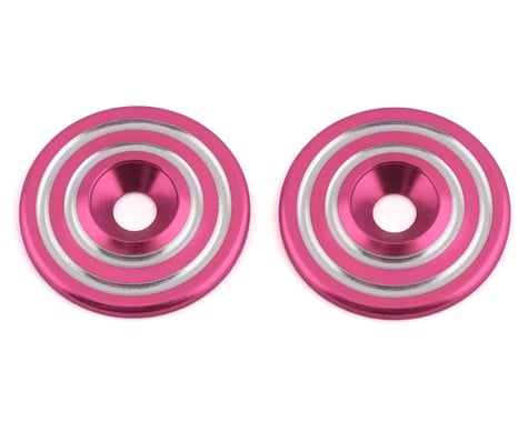Avid RC Ringer Aluminum Wing Buttons (Pink) (2)