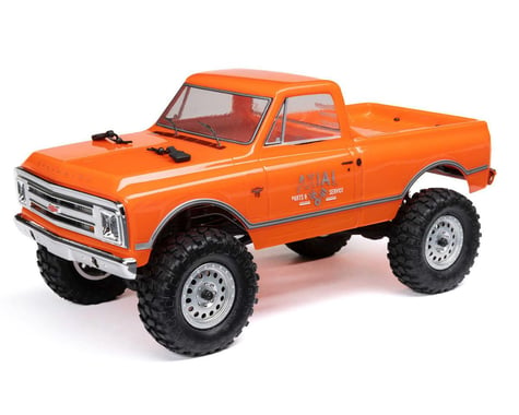 Axial SCX24 1967 Chevrolet C10 1/24 4WD RTR Scale Mini Crawler (Orange)