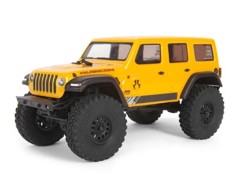 Axial SCX24 2019 Jeep Wrangler JLU CRC 1/24 4WD RTR Scale Mini Crawler (Yellow)