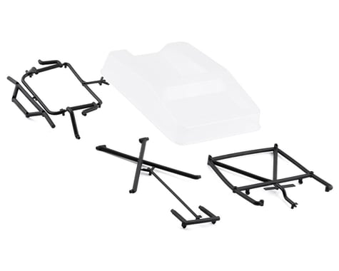 Axial 1955 Ford F-100 Roll Cage Set w/Inner Bed Panels (Clear)