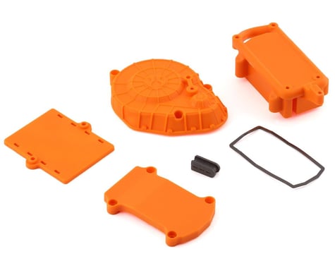Axial RBX10 Ryft Radio Box & Spur Cover (Orange)
