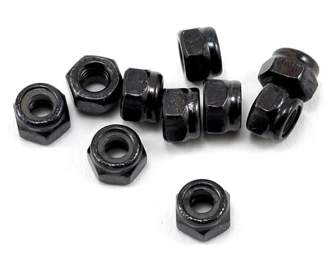 Axial 4mm Nylon Locking Hex Nut (Black) (10)