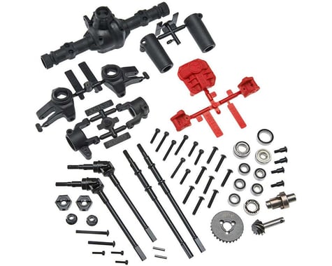 Axial AR44 Complete Locked Axle Set (Build Front or Rear)