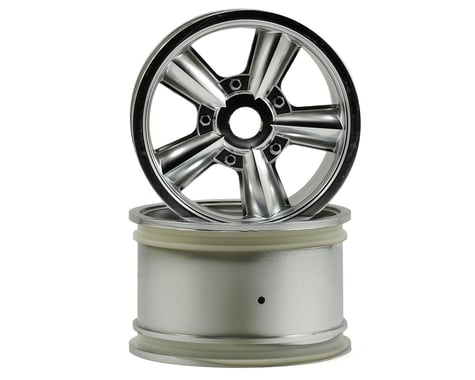 Axial Wicked Retro Monster Truck Wheel (Satin Chrome) (2)