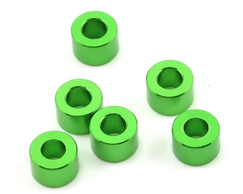 Axial 4x6mm Spacer (Green) (6)