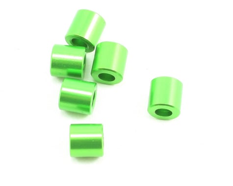 Axial 6x6mm Spacer (Green): AX10 Scorpion