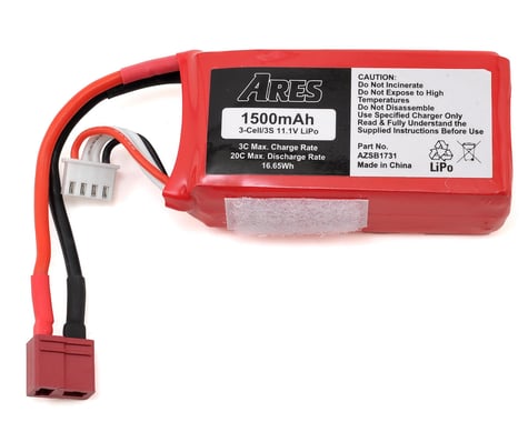 Ares 3S 20C LiPo Battery Pack (11.1V/1500mAh) (Alara EP)