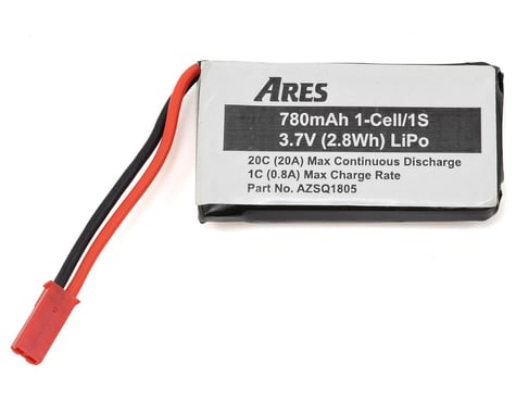 Ares 1S 20C LiPo Battery Pack (3.7V/780mAh) (Shadow 240)