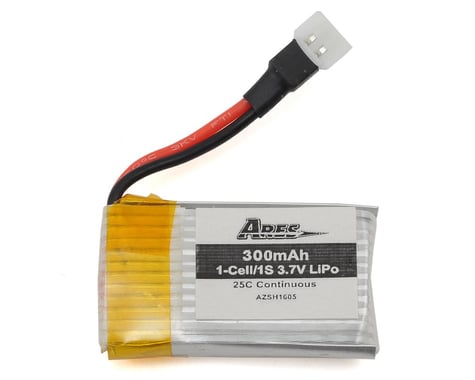 Ares 1S 22C LiPo Battery Pack (3.7V/300mAh) (Spidex 3D)