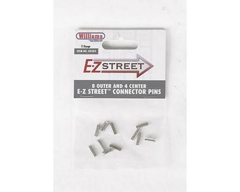 Bachmann Williams E-z Street Replacement Pins (8 Outer/4 Inner) (O Scale)