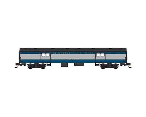 Bachmann Baltimore & Ohio 72' Smooth-Side Baggage Car (N Scale)